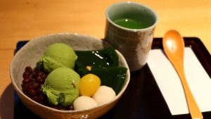 Enjoy a Matcha Dessert at Tsujiri