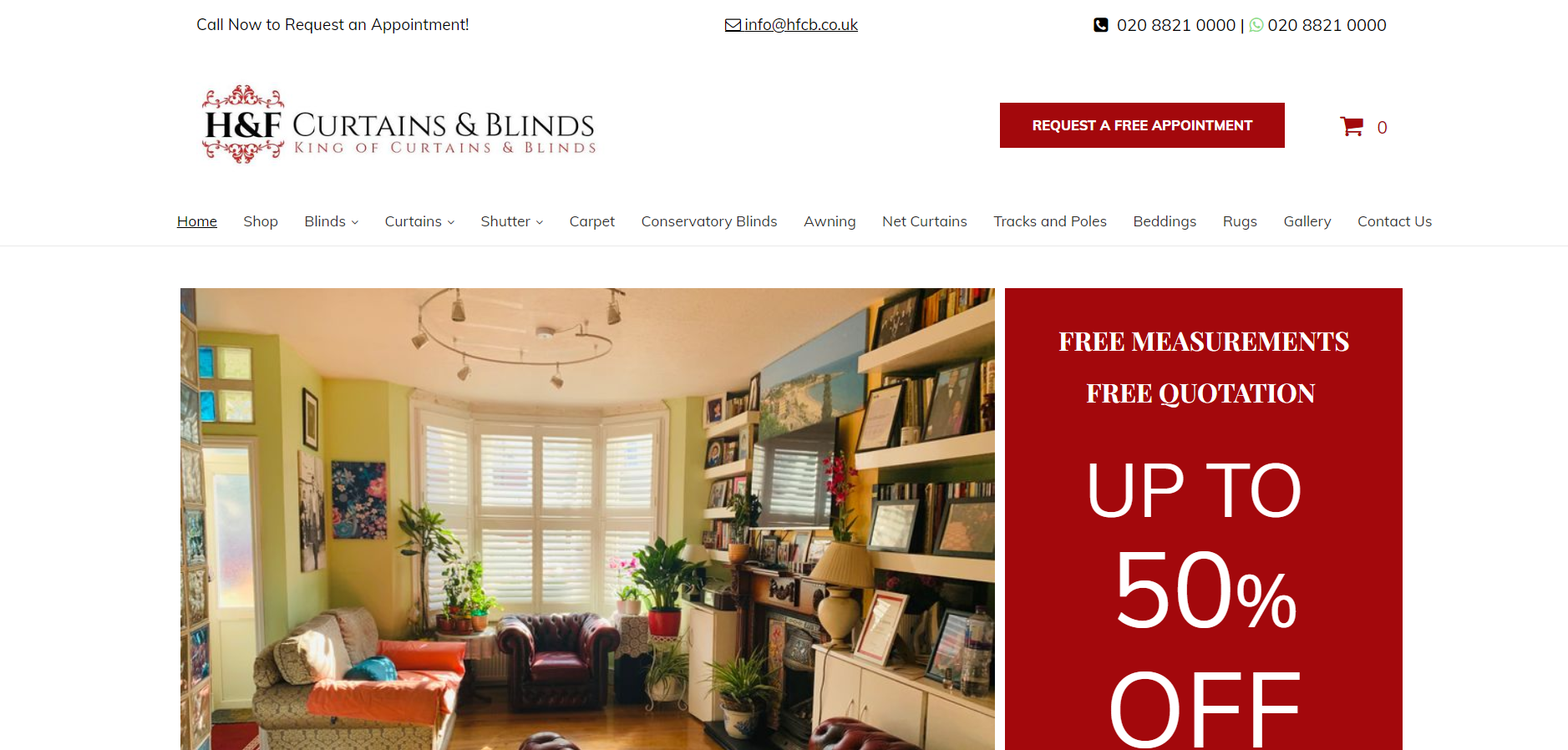 H & F Curtains and Blinds