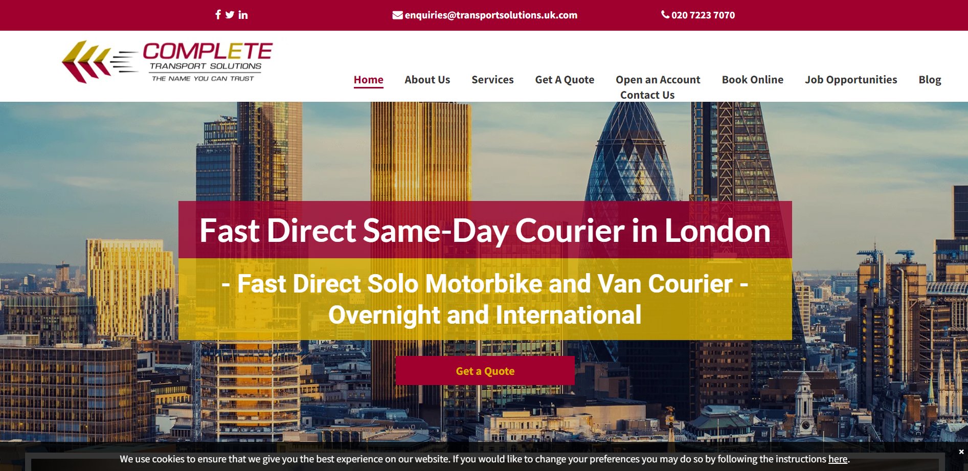 Same Day Couriers London