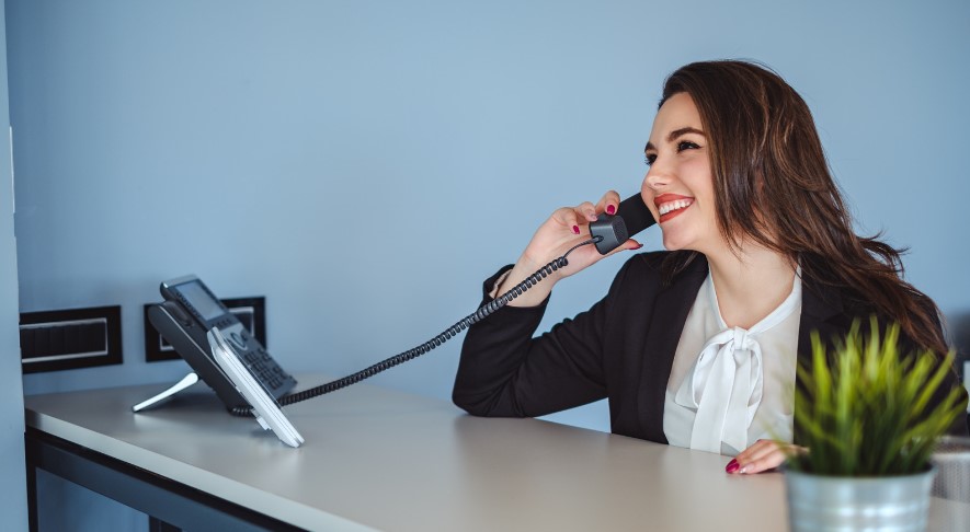 receptionist jobs in london