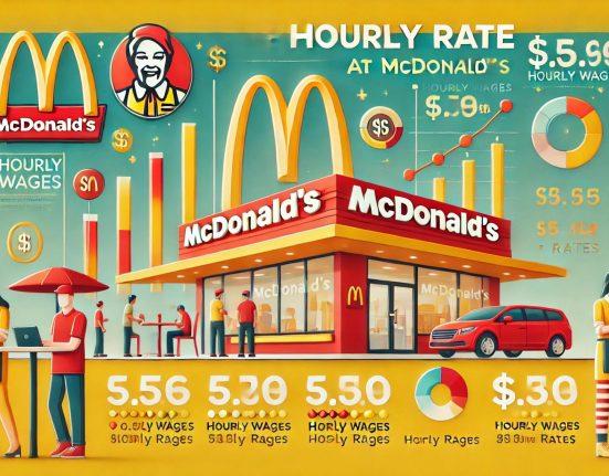 Hourly Rate at McDonald's UK